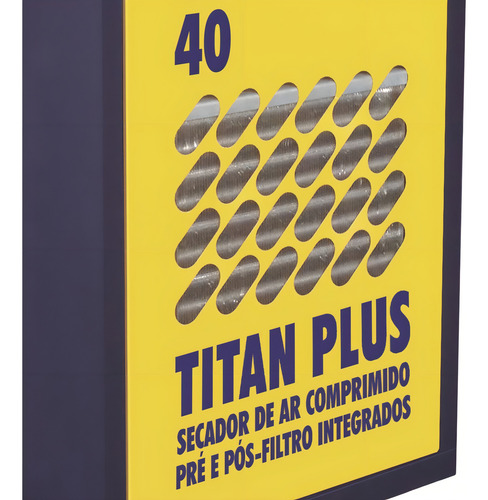 Secador De Ar Comprimido 12, 3 Bar Titan-40p 220v Metalplan