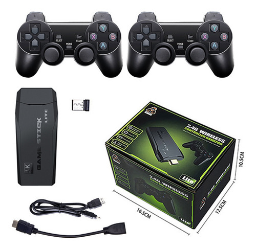 Arcade Inalámbrico M8 Dual Grip Conexión Hdmi Para Tv