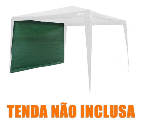 Kit 2 Unidade Parede Verde Compatível Com Tendas Gazebos 3x3