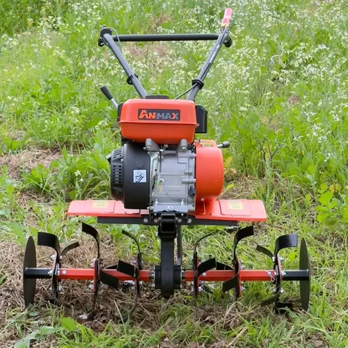 Motocultivador 4t 208cc 7hp À Gasolina Anmax Com Enxadas