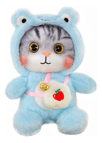 Peluche Gato Kawaii, Pack 4 Unidades