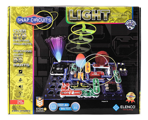 Snap Circuits Light Electronics Exploration Kit | Más De 175