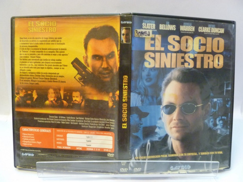 Dvd Original El Socio Siniestro- Slater Bellows Clark Duncan