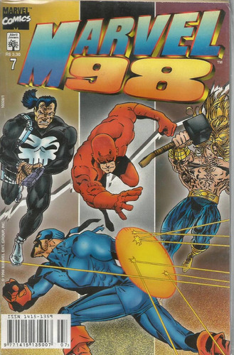 Marvel 98 Vol 07 - Abril 7 -  Bonellihq Cx06 A19