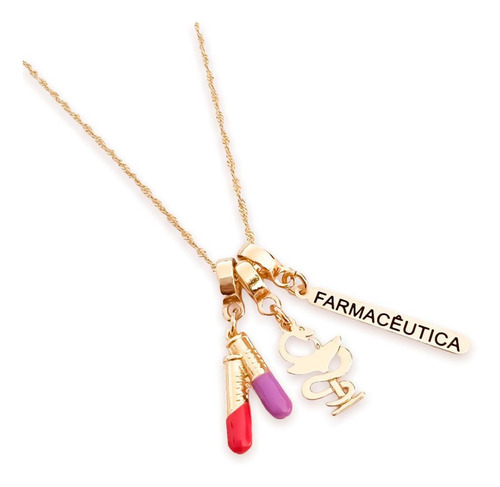 Imagem 1 de 6 de Colar Farmacêutica - Cv_1436