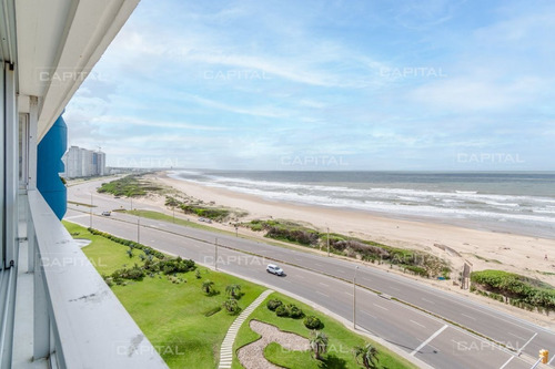 Imagen 6 de 30 de Venta De Amplio Apartamento Sobre Playa Brava Íntegramente Reciclado - Punta Del Este Brava