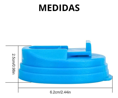 Kit Tapalatas Tamaño Universal 3 Pzs + Paquete De Popotes