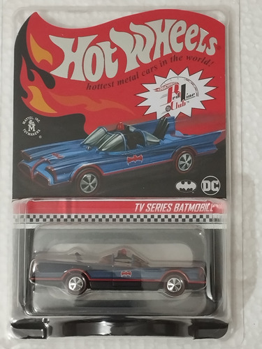 Batimóvil Rlc Tv Clasico 1/64 Hotwheels 