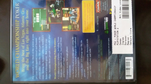 Jogo De Play2 World Championship Poker Original (Usado)