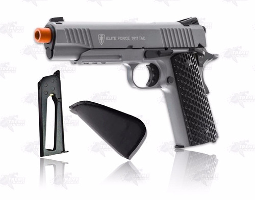 Marcadora Airsoft Co2 Bbs Elite Force 1911 Tac Blowback Xtre