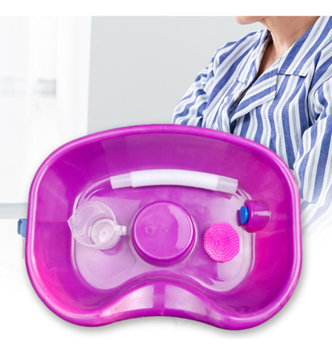 Lavabo De Cabecera Para Lavabo, Bañera De Lavado Violeta
