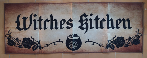 Alfombra Witches Hitchen, Medidas 117cm X 43cm