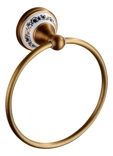 Anillo De Toalla De Latón Envejecido, Soporte De Toalla