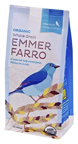 Emmer Orgánica Farro, 1 Lb.