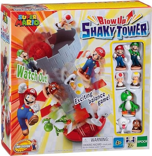 Epoch Juegos Super Mario Blow Up! Juego De Equilibrio Nl9lx