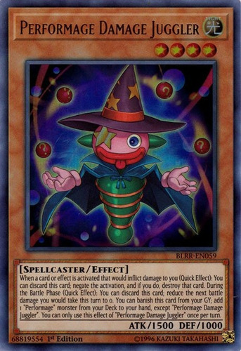 Performage Damage Juggler - Blrr-en059 - Ultra Rare