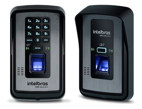 Porteiro Eletrônico 13 Tecla Xpe 1013 Biometria Intelbras
