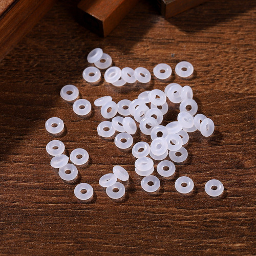 Supvox 80 Unidades De Rolhas De Borracha De Silicone Bead Ch
