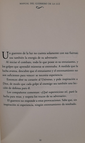 Libro Manual Del Guerrero De La Luz Paulo Coelho 2008 (Usado)