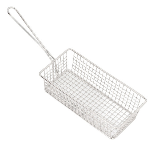 Cesta Para Freidora De Acero Inoxidable Con Mango Largo