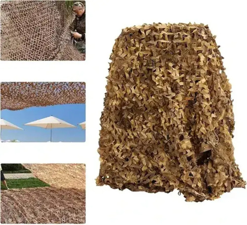 Malla De Camuflaje Tactica Militar Caza Pesca 3x2 Metros