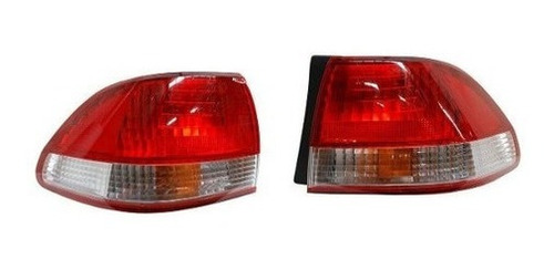 Par Juego Calaveras Honda Accord 2001 - 2002 4ptas Ext  Hjk