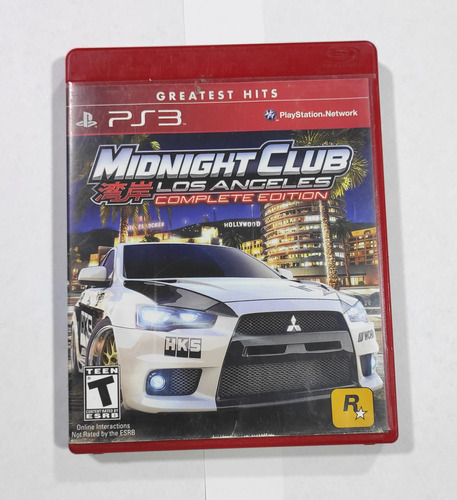 Midnight Club Los Angeles Complete Edition Ps3