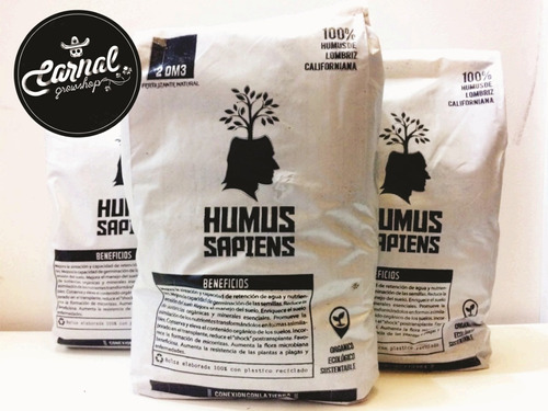 Humus Sapiens 5 Dm3 Fertilizante Carnal Grow Envio Gratis