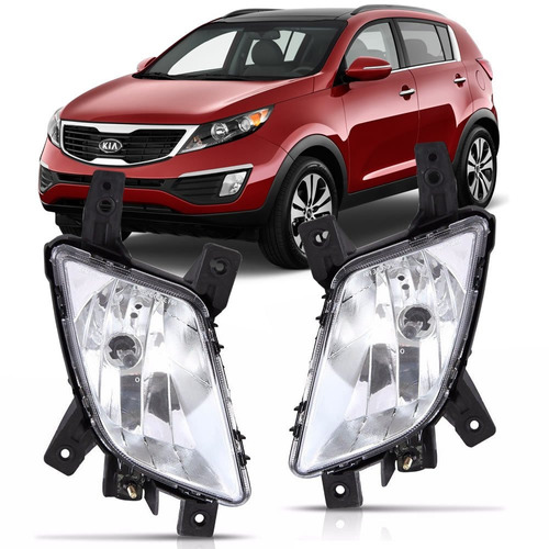 Par Farol De Milha Kia Auxiliar Sportage 2012 2013