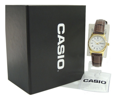 Relógio Casio Feminino - Mod: Ltp-v006gl-7budf - (nf+garant)