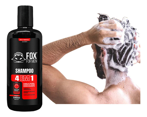 Shampoo 4x1 Hidratante Xampu Shampu Champu Shampoo Xampoo