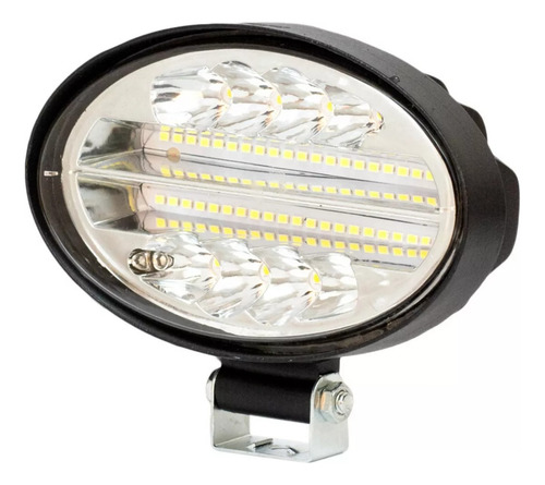 6 Faróis Led Milha Auxiliar 144w Forte Trator Colheitadeira