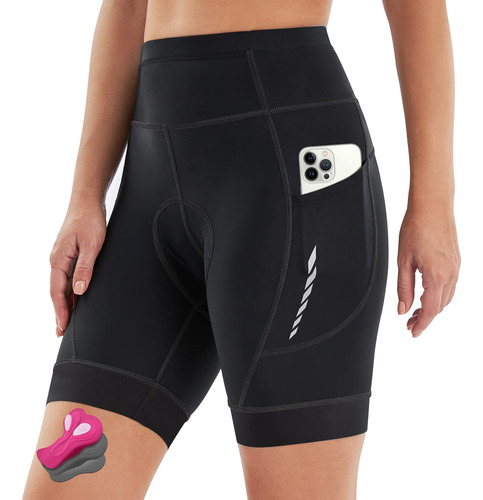 Heathyoga Pantalones Cortos De Ciclismo Acolchados Para Muje