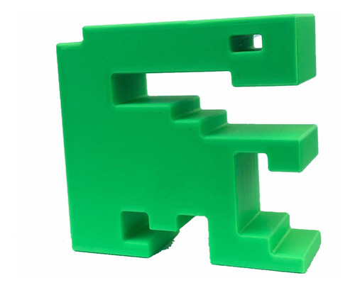 Figura Et Videojuego Atari 3d Pixel Retro