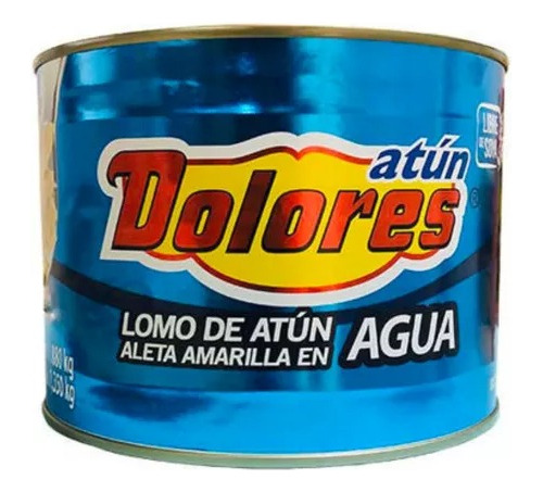 Pack 3 Atún Dolores Aleta Amarilla En Agua 1.88kg