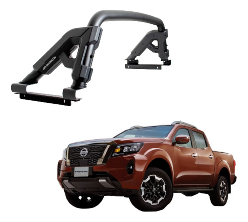 Roll Bar Nissan Np300 Frontier 2016 - 2023 Gr Go Rhino