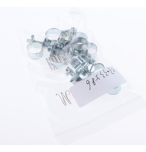 5 Abrazaderas De Manguera De Una Sola Oreja 11-13 Mm