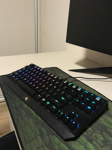 Blackwidow Chroma Tournament Pouco Usado C/ Caixa E Maleta