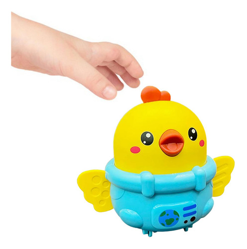 Imprensa Brinquedos Inerciais Espaço Frango Bonito Azul