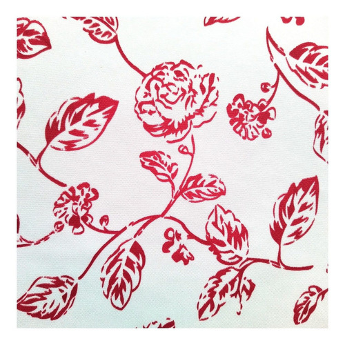 Imagen 3 de 3 de Mantel Red Rose 2.00 X 1.55