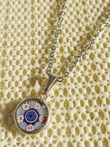 Dije Plata 900 Esmaltada Mandala De La Suerte