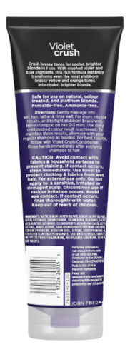 Shampoo Matizador 245ml Y Acondicionador 250ml John Frieda