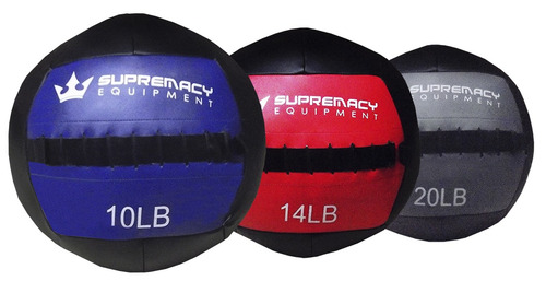 Balon Medicinal 2.0 Supremacy  6-lb  - Negro /naranja