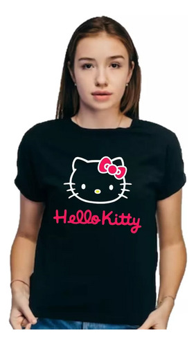 Remera Hello Kitty -  - Logos_06 Unisex