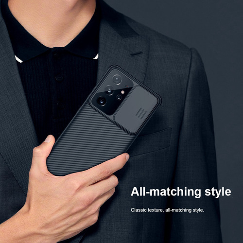 Imagem 9 de 10 de Capa Anti Impacto Nillkin Camshield Pro - Galaxy S21 Ultra