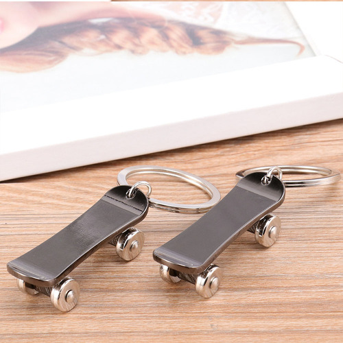 Abalorio For Llavero De Regalo For Amantes Del Skate, 3 Un