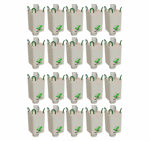 20 Big Bag Modelo C4 1000kg Saia Superior E Valvula Inferior