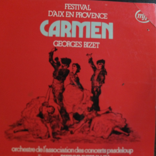 Vinilo  Bizet Carmen  Festival D'aix En Provence (2)