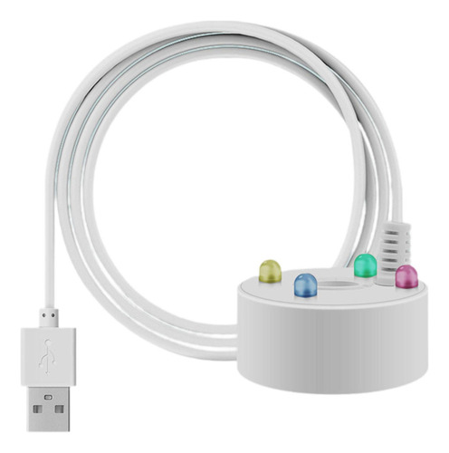 Máquina Para Hacer Niebla Con 4 Luces Led, Humidificador De