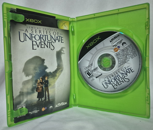 Lemony Snicket A Series Of Unfortunate Events Xbox Clássico (Usado)